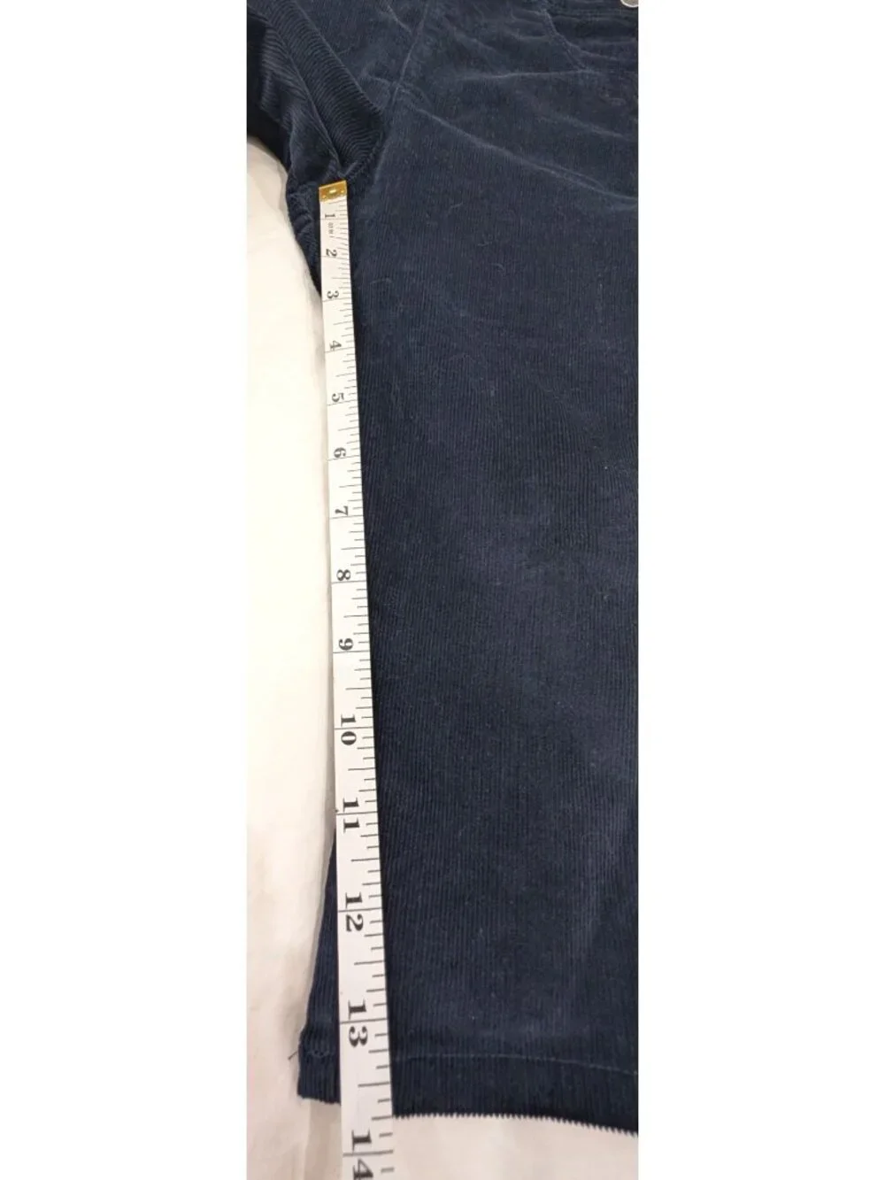 Cyrillus Paris Baby Corduroy Dungarees Overalls, Navy, Size 36 Months